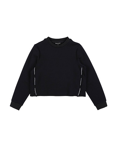 EMPORIO ARMANI Felpa Blu notte 76% Cotone, 18% Poliestere, 6% Elastan