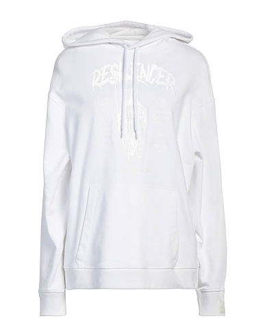 RAF SIMONS Hooded track jacket  White 100% Cotton