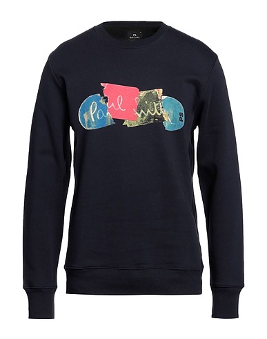 PS PAUL SMITH Sweatshirt Navy 100% Cotton