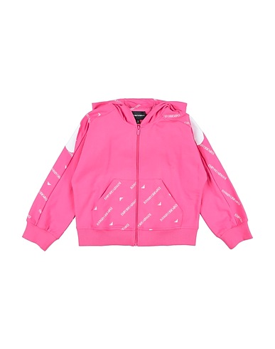 EMPORIO ARMANI Sweatshirt Magenta 95% Cotton, 5% Elastane