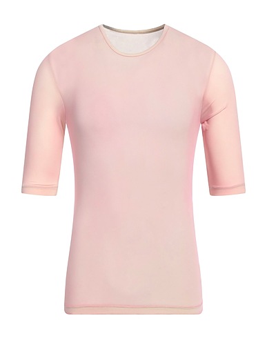 MM6 MAISON MARGIELA Basic T-Shirt Pink 86% Polyamide, 14% Elastane