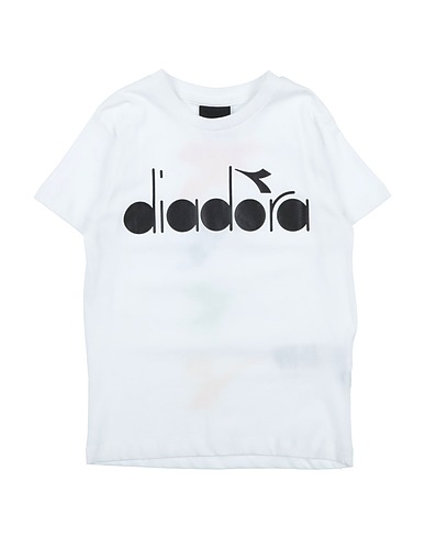 DIADORA T-shirt White 100% Cotton