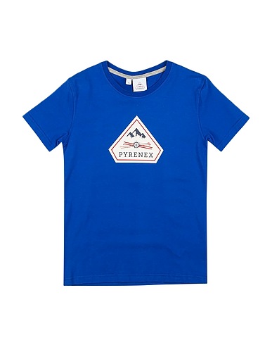 PYRENEX T-shirt Μπλε 100% Βαμβάκι