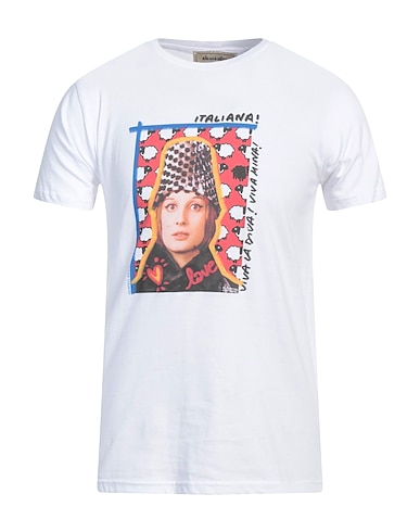 ALESSANDRO ENRIQUEZ T-shirt Blanc 100% Coton