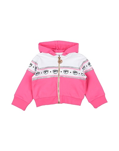 CHIARA FERRAGNI Sweatshirt Fuchsia 95% Cotton, 5% Elastane
