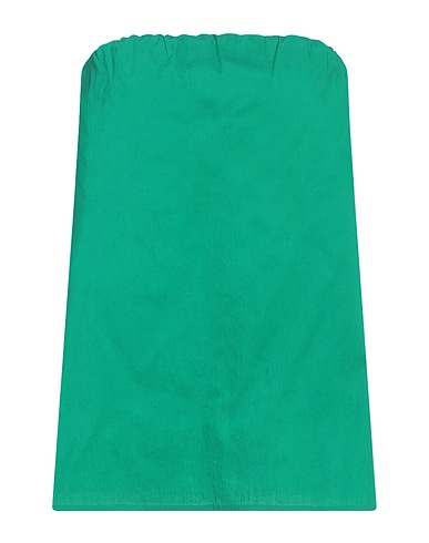 SEMICOUTURE Top Green 79% Cotton, 18% Polyamide, 3% Elastane