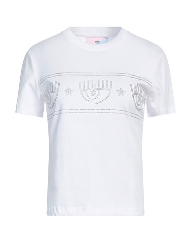 CHIARA FERRAGNI T-Shirt Weiß 100% Baumwolle