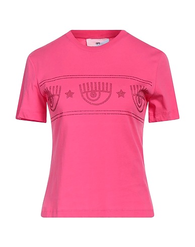 CHIARA FERRAGNI T-shirt FUCSIA 100% Coton