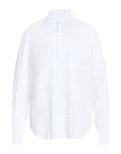 FEDELI Linen shirt White 100% Linen