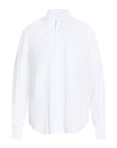 FEDELI Linen shirt BIANCO 100% Linen