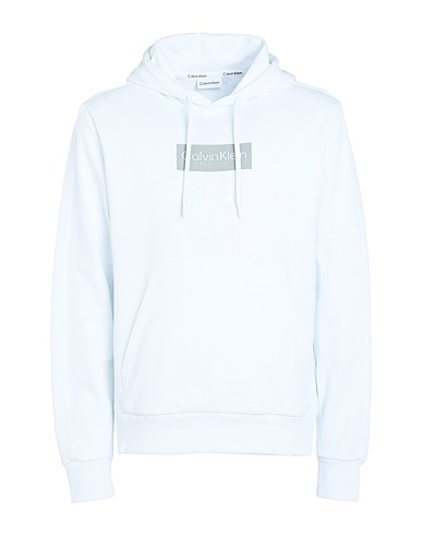 CALVIN KLEIN Hooded track jacket  White 100% Cotton