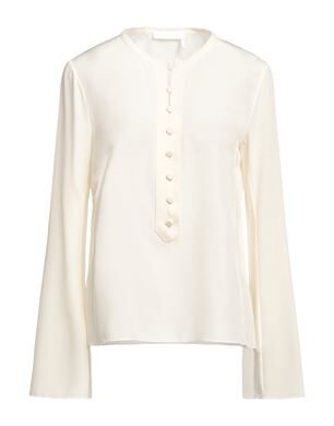 CHLOÉ シルクトップス オフホワイト レディース