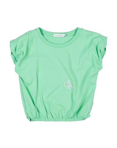 CALVIN KLEIN JEANS T-shirt VERDE 100% Cotton