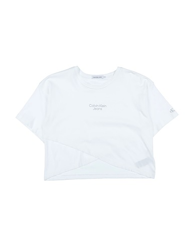 CALVIN KLEIN JEANS T-shirt Bianco 100% Cotone