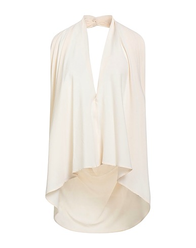 SEMICOUTURE Top Panna 65% Acetato, 35% Seta