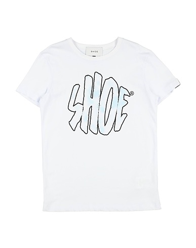 SHOE T-shirt White 100% Cotton