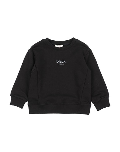 VICOLO Sweatshirt Black 70% Cotton, 30% Polyester