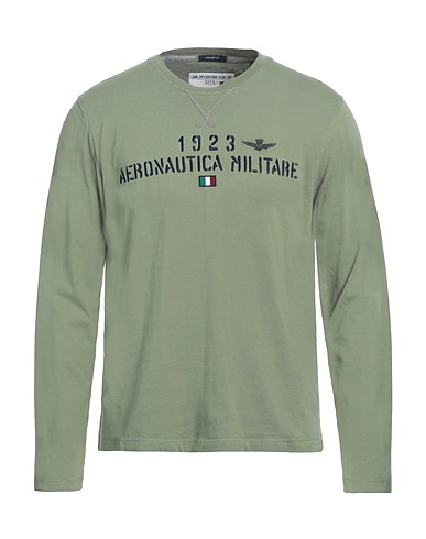 AERONAUTICA MILITARE T-Shirt Militärgrün 100% Baumwolle
