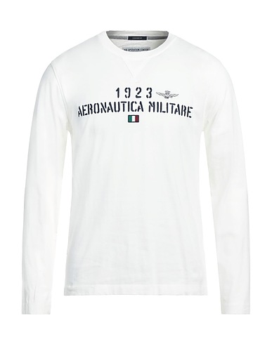 AERONAUTICA MILITARE T-Shirt Weiß 100% Baumwolle