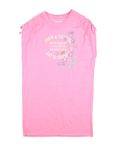 ZADIG&VOLTAIRE Dress Fuchsia 60% Cotton, 40% Polyester