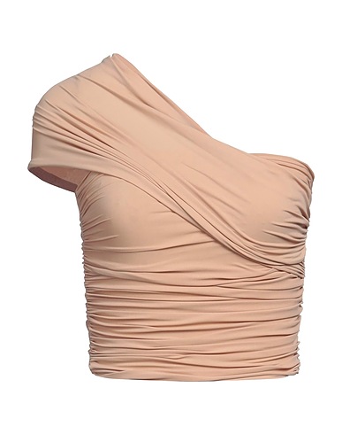 ATLEIN One-shoulder top Blush 73% Polyamide, 27% Elastane