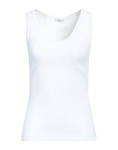 FERRAGAMO Tank top White 58% Viscose, 28% Polyester, 11% Polyamide, 3% Elastane
