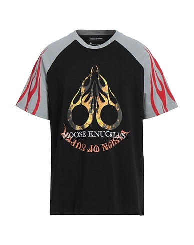 VISION OF SUPER T-shirt Black 100% Cotton
