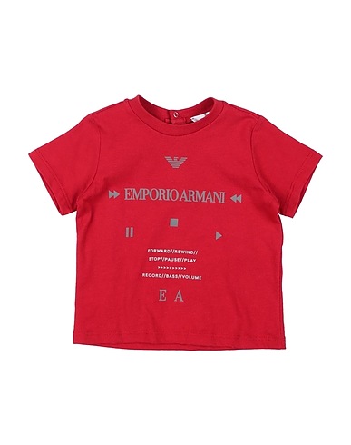 EMPORIO ARMANI T-shirt Red 100% Cotton