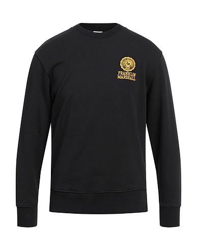 FRANKLIN & MARSHALL Sweatshirt Black 100% Cotton
