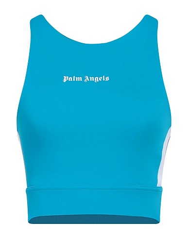 PALM ANGELS Top Azzurro 80% Poliammide, 20% Elastan, Poliestere