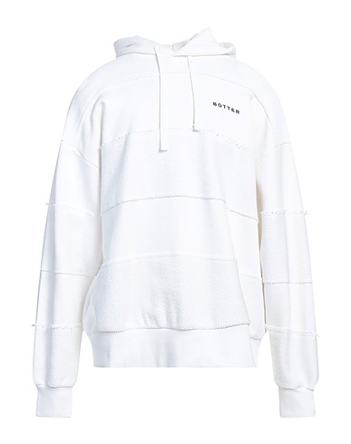 BOTTER Hooded track jacket  White 100% Organic cotton