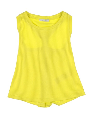 L:Ú L:Ú by MISS GRANT T-shirt Yellow 66% Viscose, 31% Polyester, 3% Elastane