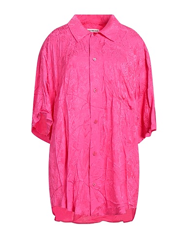 BALENCIAGA Solid color shirts & blouses Fuchsia 100% Viscose