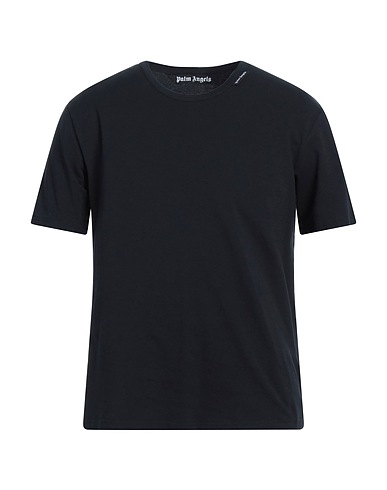 PALM ANGELS Basic T-shirt Black 94% Cotton, 6% Elastane, Polyester
