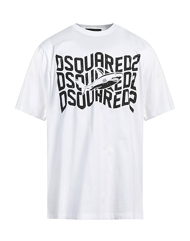 DSQUARED2 Ｔシャツ ホワイト コットン 100%