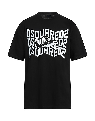 DSQUARED2 T-shirt Black 100% Cotton