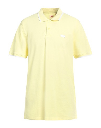 LEVI'S Poloshirt Gelb 96% Baumwolle, 4% Elastan