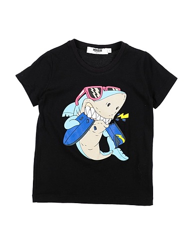 MOUSSE DANS LA BOUCHE T-shirt Black 100% Cotton