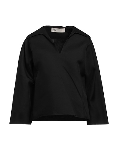 TORY BURCH Top Black 64% Cotton, 36% Silk