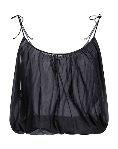 TORY BURCH Top Nero 70% Cotone, 30% Seta