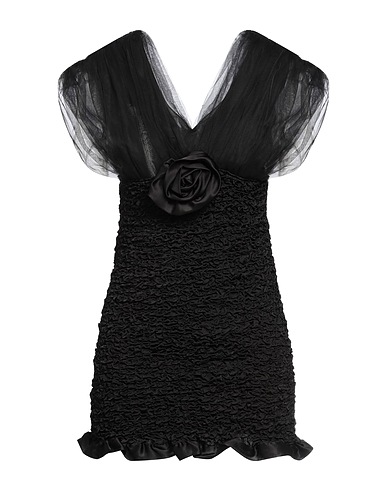 ALESSANDRA RICH Elegant dress Black 100% Silk