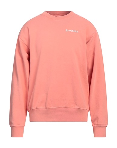SPORTY & RICH Sweatshirt Salmon pink 100% Cotton