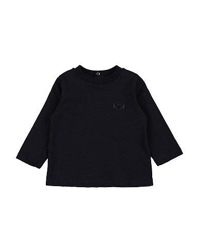 EMPORIO ARMANI T-shirt Midnight blue 100% Cotton
