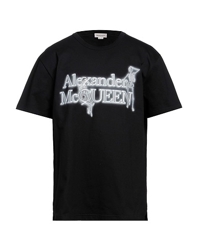 MCQUEEN T-shirt Black 100% Cotton