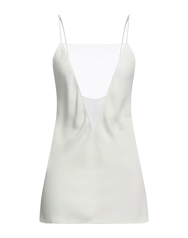 STELLA McCARTNEY Cami Cream 96% Viscose, 4% Elastane, Silk