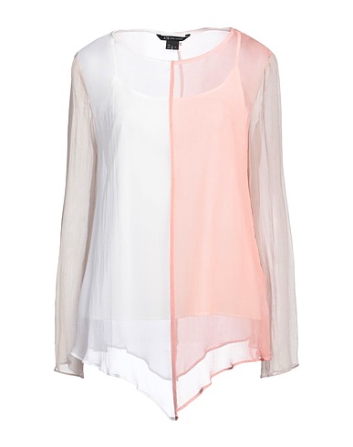 ARMANI EXCHANGE Top Bianco 100% Viscosa