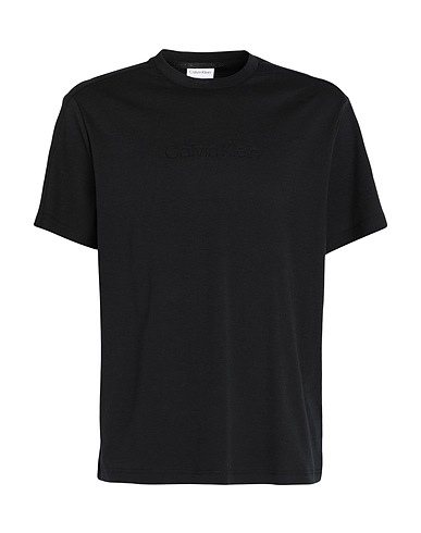 CALVIN KLEIN T-shirt Black 100% Cotton