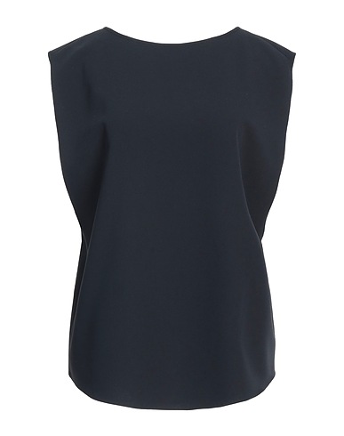 EMPORIO ARMANI Top Midnight blue 100% Polyester