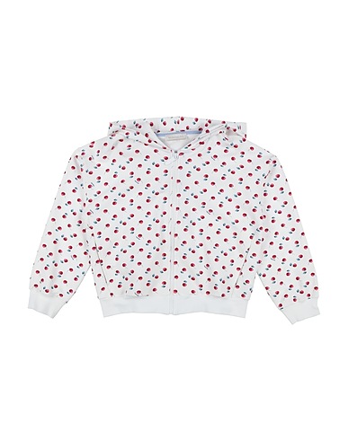 MONNALISA Sweatshirt White 95% Cotton, 5% Elastane