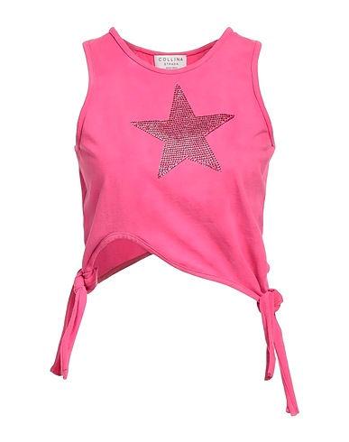 COLLINA STRADA Top Fuchsia 100% Cotton